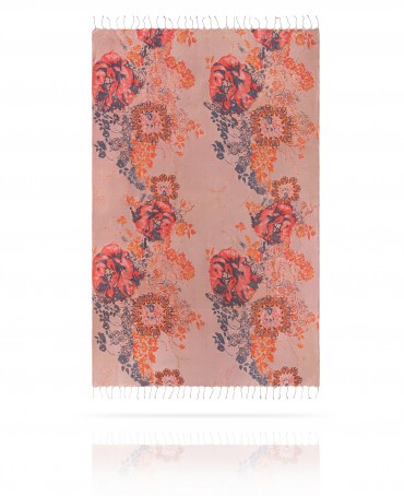 Палантин Женский S30-JEWEL.FLOWER/BEIGE